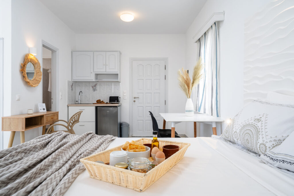 Diamantis in Naxos Deluxe Double Room Sea View 5